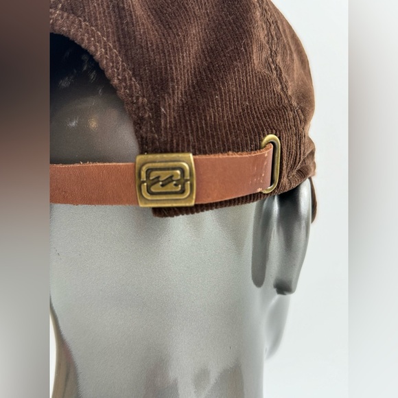 California Billabong Reverse Letters, Corduroy Cap, Adjustable Strap, (OSFM) - Picture 6 of 10